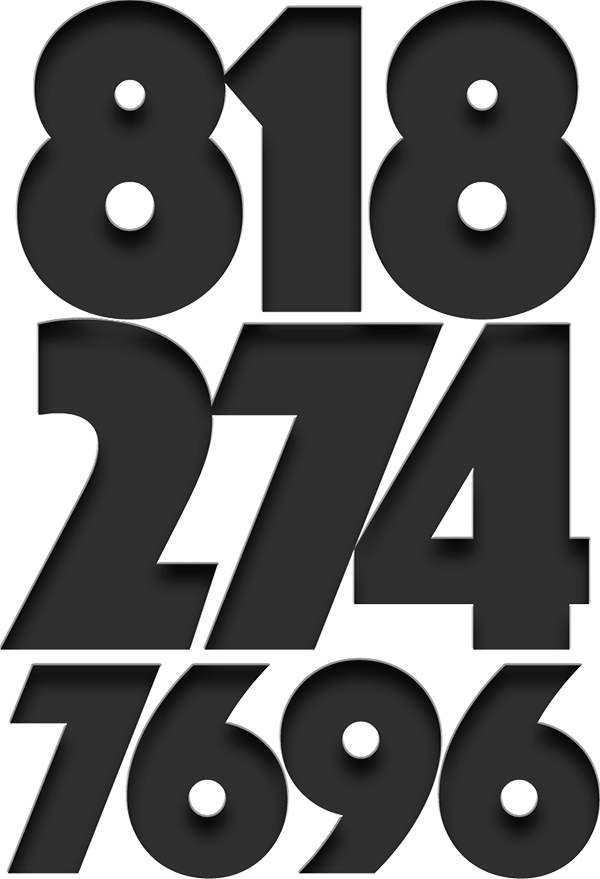 Call or Text (818) 274-7696